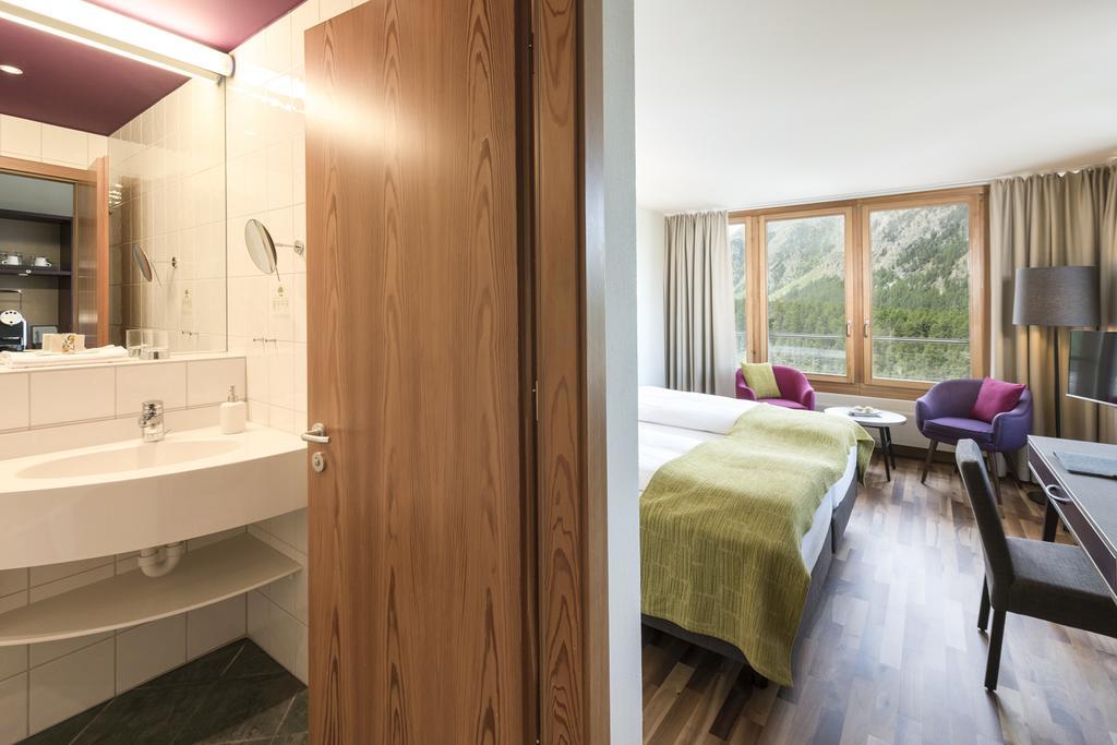 Hotel Allegra 3 Stern Superior Понтрезина Екстериор снимка