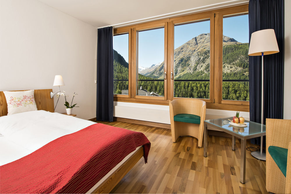Hotel Allegra 3 Stern Superior Понтрезина Екстериор снимка