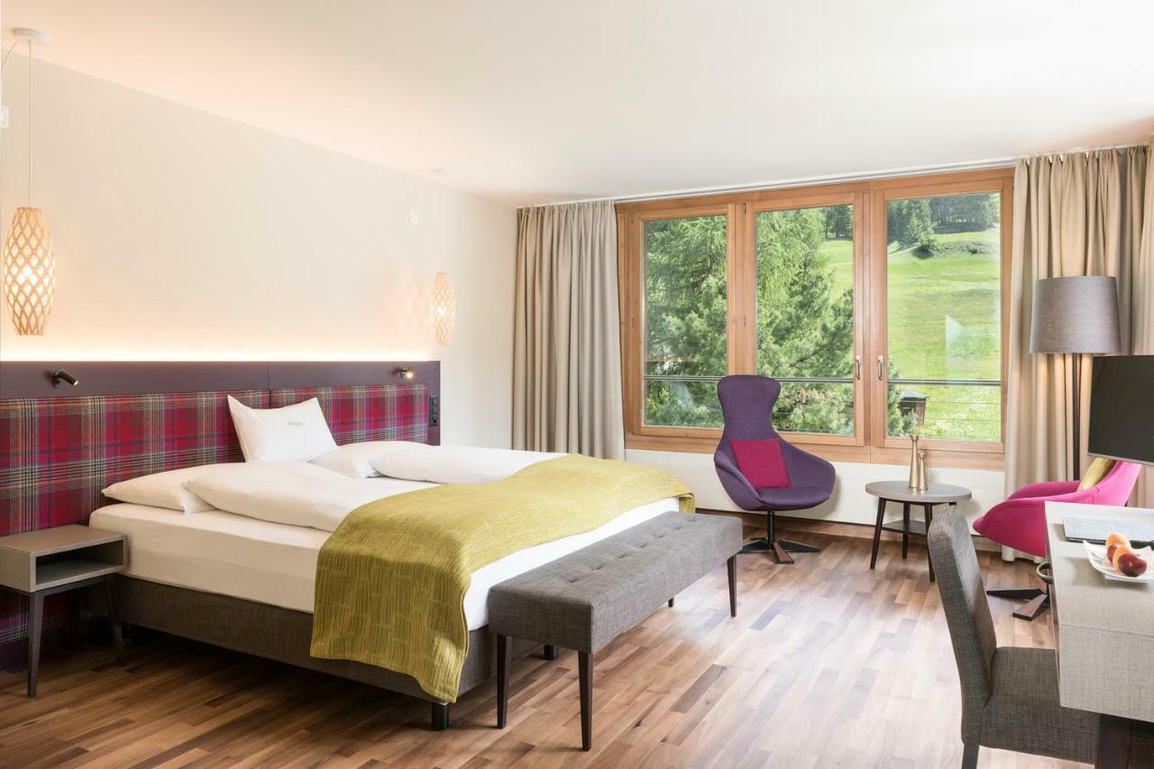 Hotel Allegra 3 Stern Superior Понтрезина Стая снимка