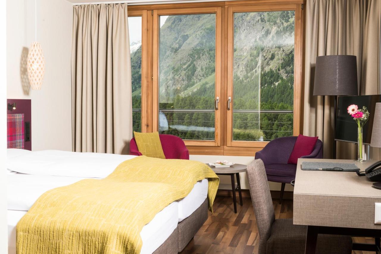 Hotel Allegra 3 Stern Superior Понтрезина Екстериор снимка